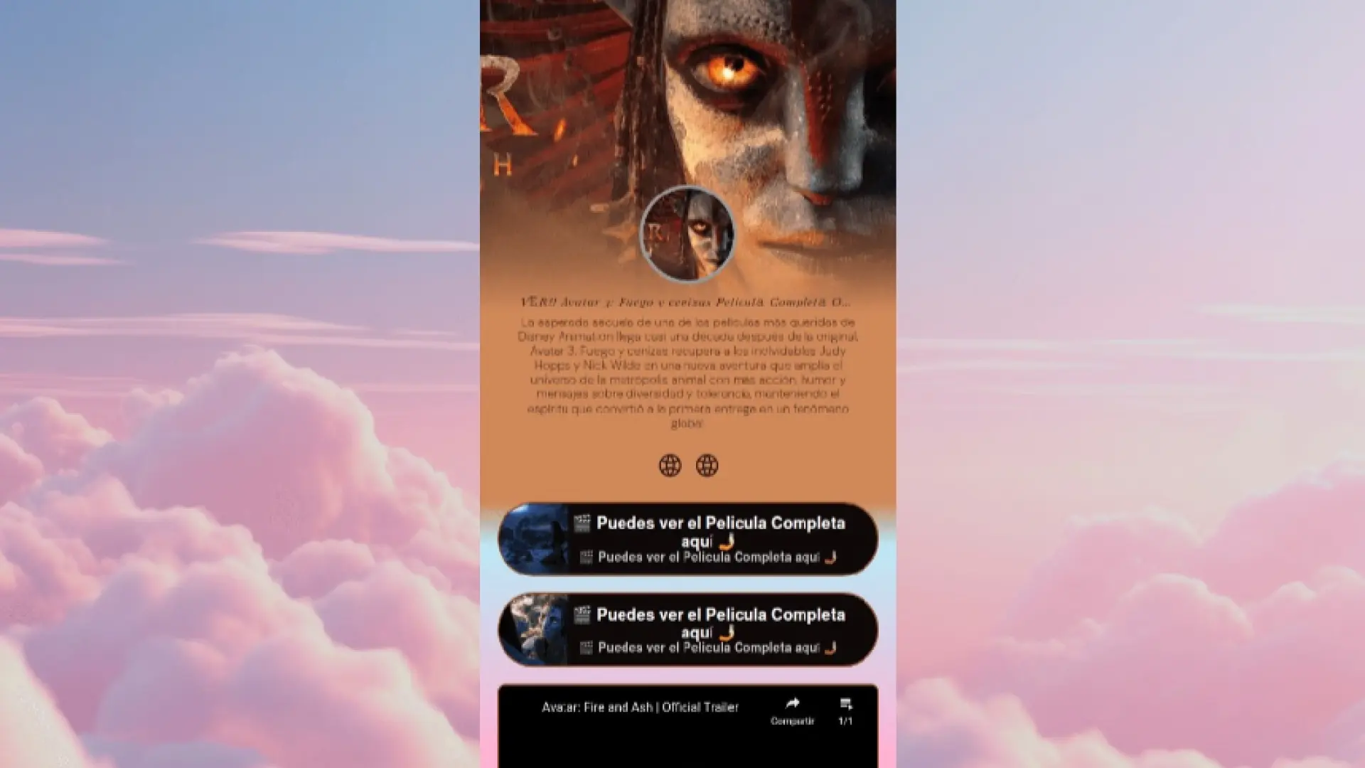 Fraude Avatar Fuego y Ceniza